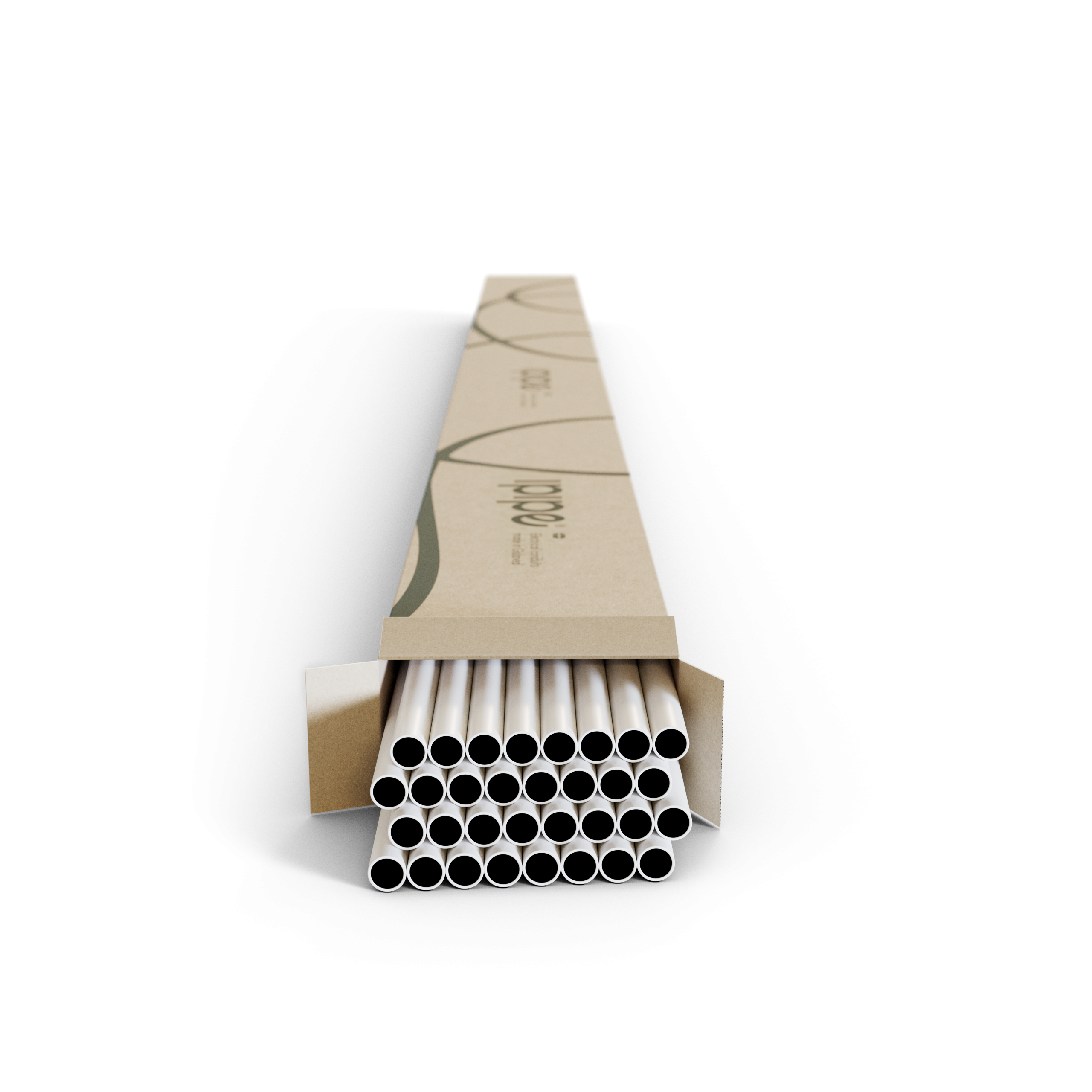 Styvt rör 12mm iTube 320N rPP 3m