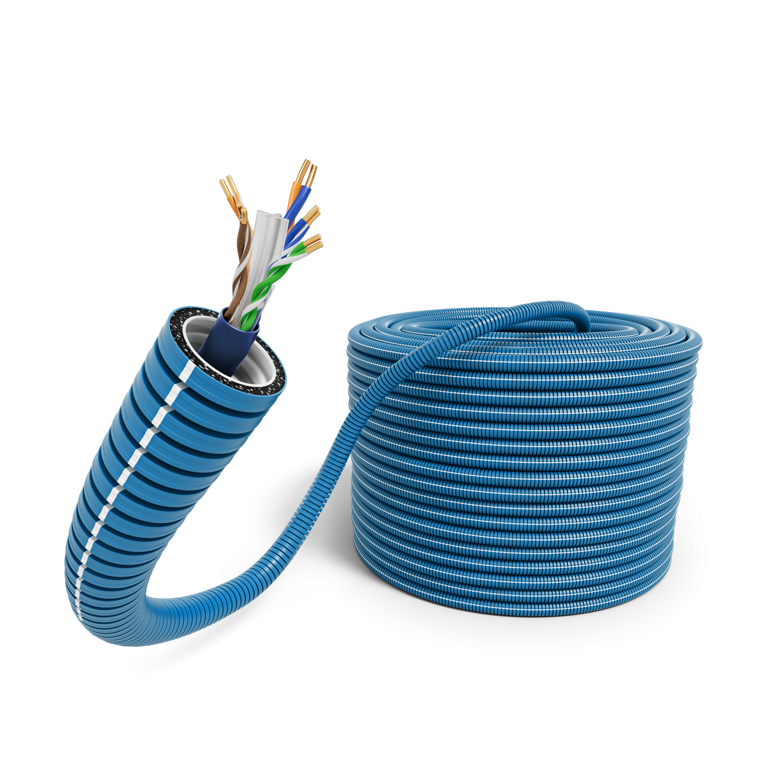 Flexrör 16/U/UTP6A iCable rPP R100